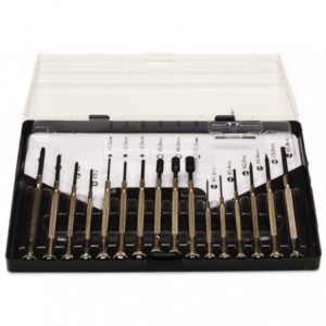 16 Piece Screwdriver Set In Case