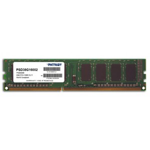 Patriot SL 8GB 1600MHz DDR3 SS Desktop Memory