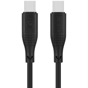Volkano Nova Series USB C to USB C 100W 1.2m TPE cable-Black