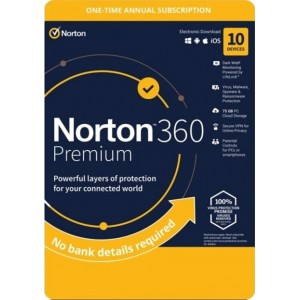 Norton 360 Premium 10-DEVICES Annual Lic