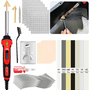 2-in-1 Plastic Welding Kit | 100W Adjustable Temperature Soldering Kit