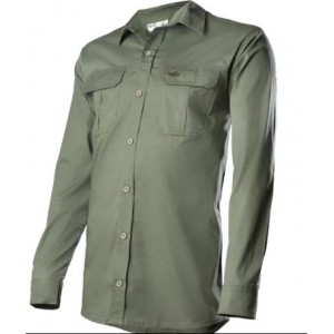 Vulcan Mens Country Ripstop Ls Shirt Olive 5XL