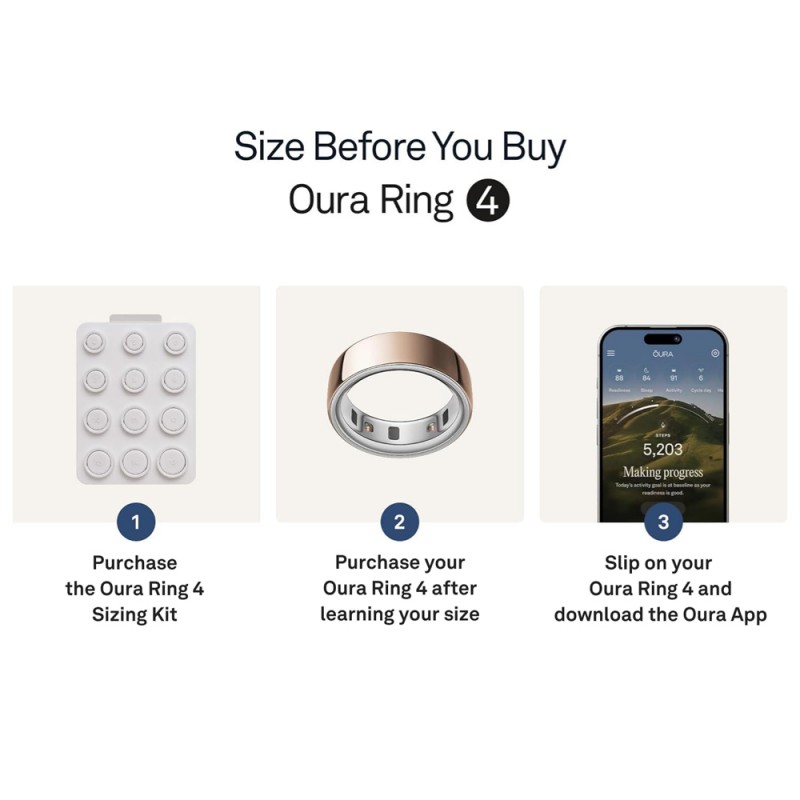 Oura Ring 4 | Premium Smart Health & Fitness Tracking Ring