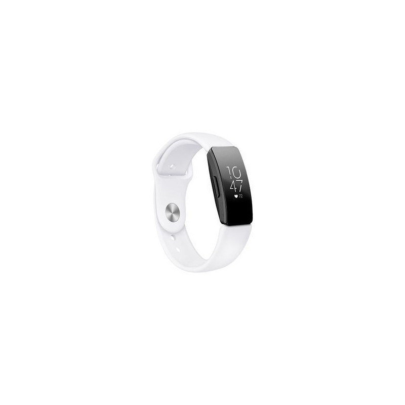 Tuff-Luv A6_81 Silicone Strap for Fitbit Inspire / Inspire HR - Large - White