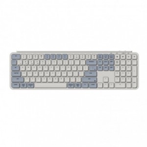 Keychron B6 Pro Ultra-Slim 100% Wireless Keyboard - Retro Blue