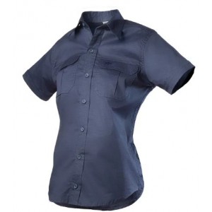 Vulcan Ladies Bush Shirt Ripstop Ss Navy 3XL