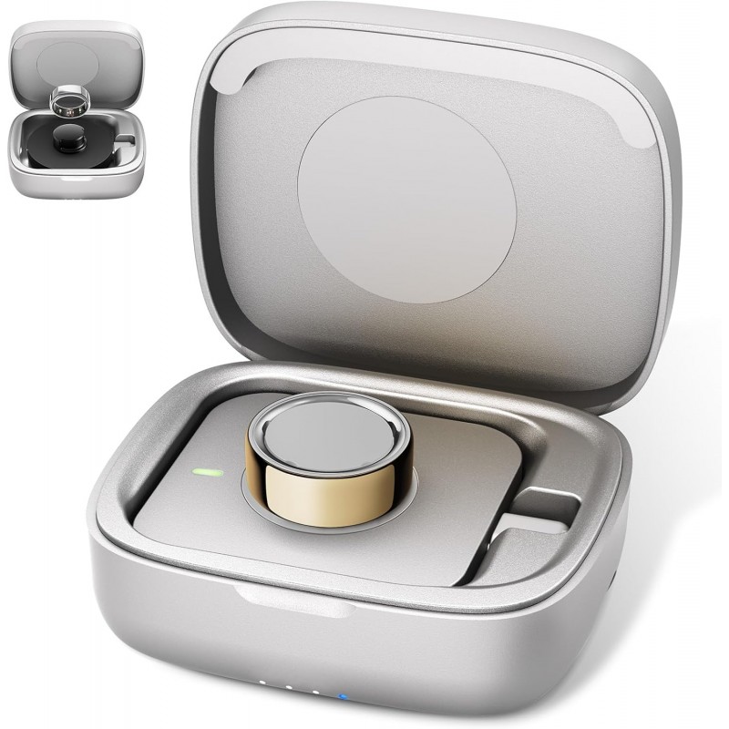 Portable Charging Case Compatible with Oura Ring Gen 3 & Gen 4