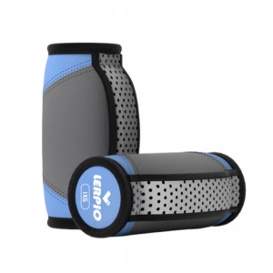 1kg Soft Handheld Dumbbells with Straps | Ideal for Aerobics - Cardio - Yoga - Pilates