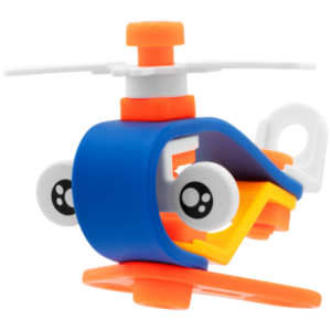 Edu-matic Flexi Build Mini Kit - Helicopter - 14 pcs