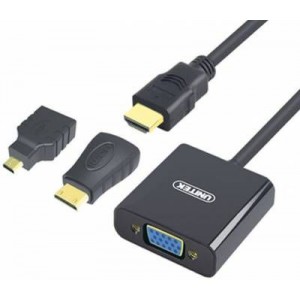 Unitek CNV-HDMI-VGAF-3IN1-U HDMI to VGA Converter