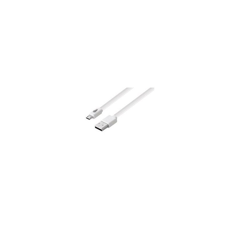 Pro Bass PR-20002-WH Energize Series Micro USB Cable- White