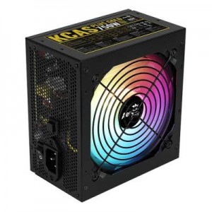 Aerocool KCAS PLUS Gold750W RGB PSU - ATX 24 PIN 2x 4+4PIN CPU 8x SATA 4x PATA 3x PCIe 6+2PIN.