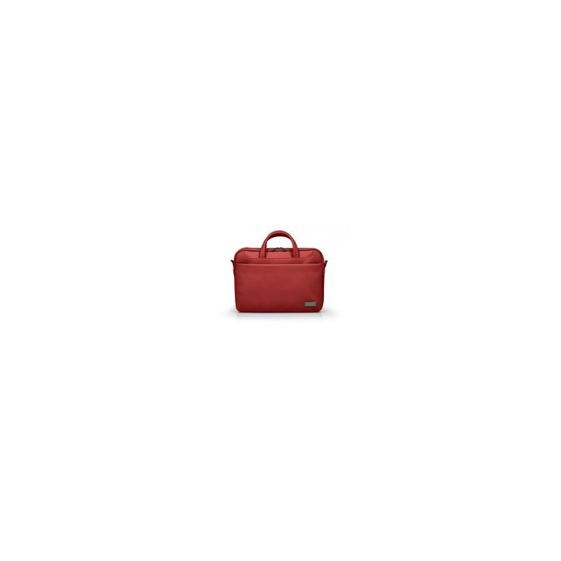 Port Designs 110302 Zurich Toploading Laptop Bag 13 inch - Red