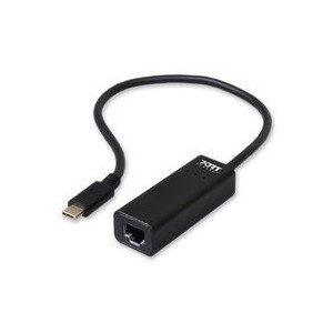 Port Design 900126 USB Type-C to Network RJ45 Adapter - Black