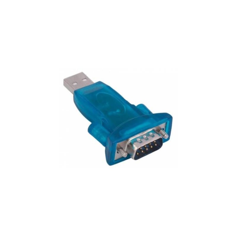 Microworld SER005 USB Type-A Male to Serial 9 pin Male Convertor