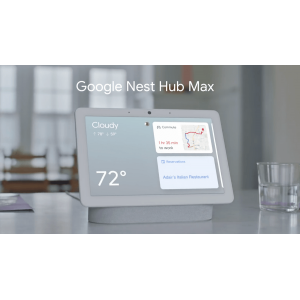 Google Nest Hub Max 10 Display - Chalk - GeeWiz