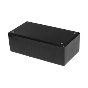 ABS ENCLOSURE BLACK E20B 112x62x40 E20-BLACK