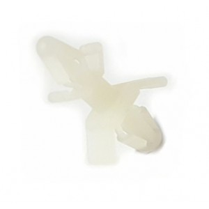 SPACER 2xCLIP FIT NYLON H6.4mm LCBS-6