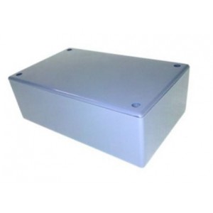 ABS ENCLOSURE MOLDED GREY 197x114x62 S50A-GREY RIBLESS
