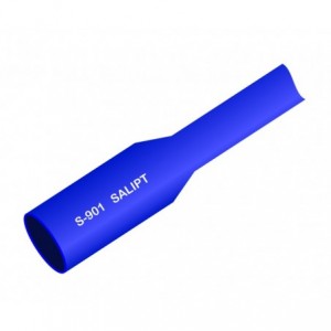 SLEEVING HEATSHRINK 3.0mm BLUE - PER METER S-901-600-3MM-BL-T
