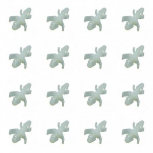 SPACER 2xCLIP FIT NYLON H4.6mm D16mm D25mm - 1k/BAG CBS-5