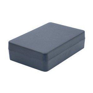 PLASTIC ENCLOSURE ABS BLACK 60x44x25 MUB BLACK