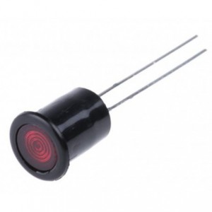ROUND LED INDICATOR 8mm 10mA RED IND514113-LED-T/RED