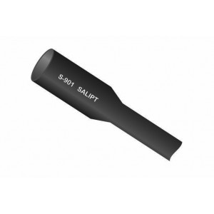 SLEEVING HEATSHRINK 9.0mm BLACK - PER METER S-901-600-9MM-BK-T