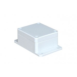 IP65 PVC ENCLOSURE 63x58x35mm WITH EARS SM2-21-WT
