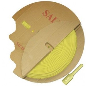 SLEEVING HEATSHRINK 3.5mm YELLOW - PER METER S-901-600-3.5MM-YL-T