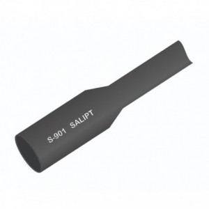 SLEEVING HEATSHRINK 1.5mm BLACK - 50mm CUT PCS S-901-600-1.5MM-BK-T