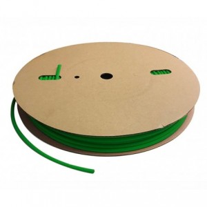 SLEEVING HEATSHRINK 12.0mm GREEN - 100m/REEL S-901-600-12MM-GR-T
