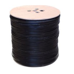Unbranded CB10-12 RG59 Power Black / 500m