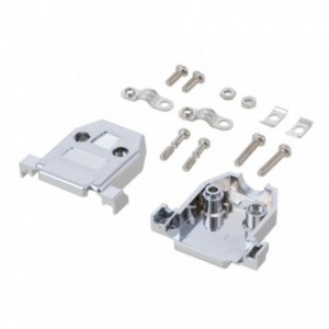 15-Pin D-SUB Chrome Plastic Cover - 15DCCT