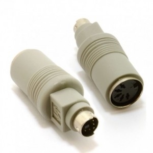 Keyboard To PS/2 Adapter 5P Din Socket To 6P Plug ADM-06P05S