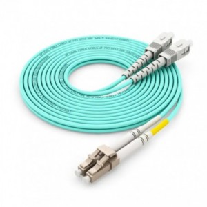 SC-LC Duplex Multimode OM3 Patch Cord 1m (PCSCLCT1)