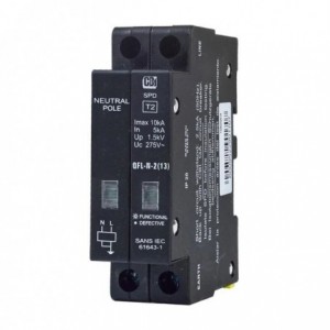 Surge Protection 13MM 2P 40KA 275VAC Class 2 With Indication QKLM0002