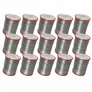 LEADED SOLDER WIRE W/RESIN CORE D0.71mm 500G - 20P/BOX 60T2-RC-0.71-500G