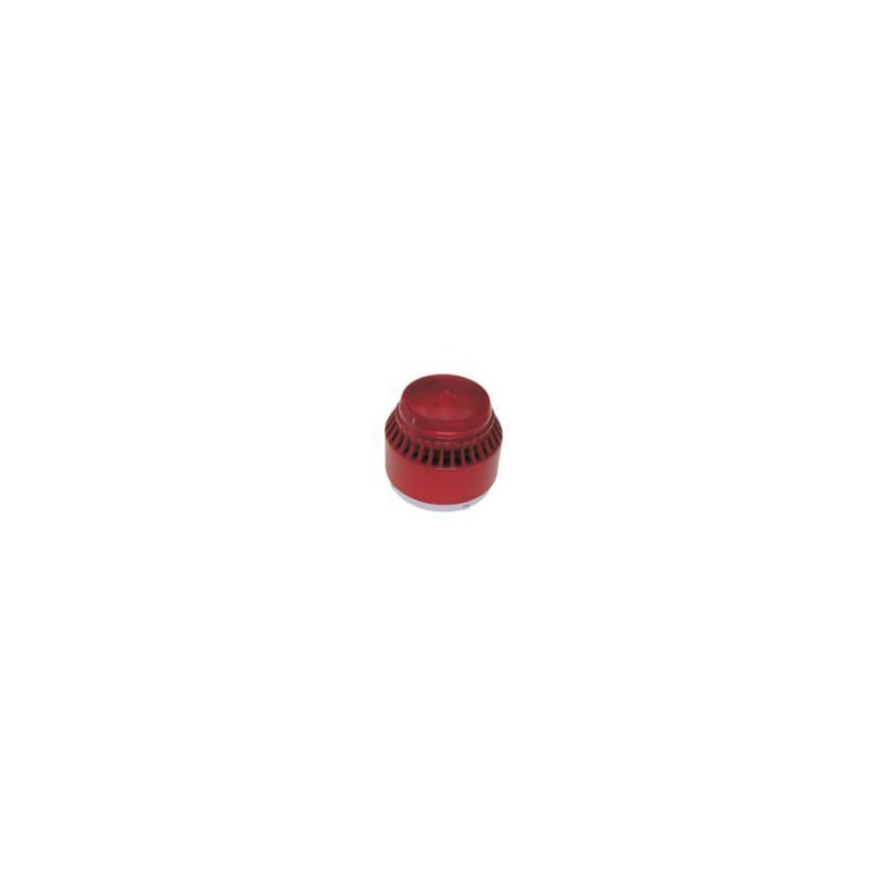 Unbranded FR11 Flashing Siren Red 24V