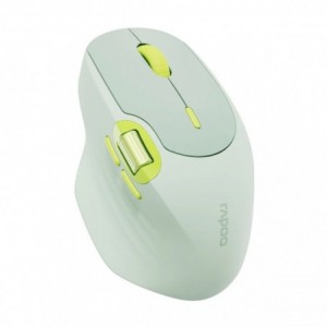 MT560 Multi-Mode Wireless Mouse - Green/Yellow