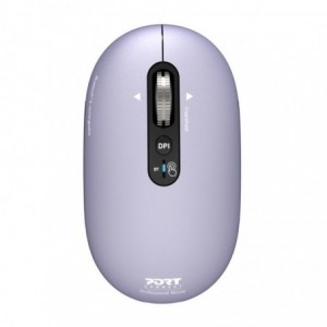 Port Connect PURE MAC Rechargeable Wireless and Bluetooth Mouse - Iris