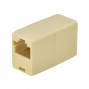 8P8C RJ45 Socket-to-Socket Inline Coupler Adapter (AAI8P8C2)