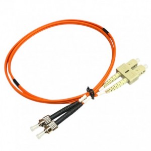 ST to SC Multimode Fiber Patch Cord 3M (PCSTSCM3)