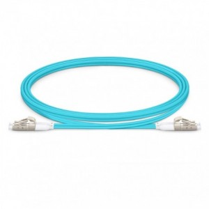 LC to LC Duplex Multimode OM3 Fiber Patch Cord 1m (PCLCLCT1)