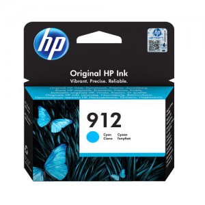 HP 3YL77AE # 912 Cyan Original Ink Cartridge