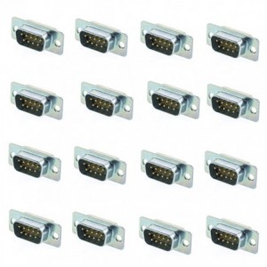 D-SUB Plug 9W Solder Panel Mount - 50/TRAY 1415-091-05-2