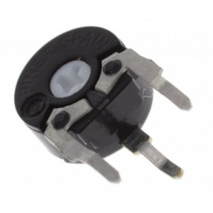 Precision 10mm 4.7K Trimmer Potentiometer – Side Adjust- Round Type