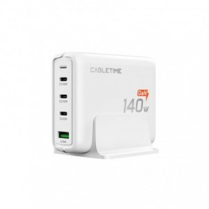 CABLETIME G14WE 140W GaN 4-Port Desktop Charger