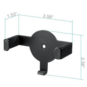 Wall Mount Holder for Amazon Echo Dot 2nd Gen - Black