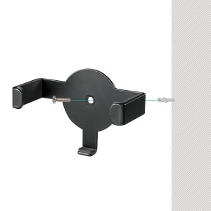 Wall Mount Holder for Amazon Echo Dot 2nd Gen - Black